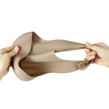 Load image into Gallery viewer, Waterproof Silicone Bucket Baby Bib | Beige