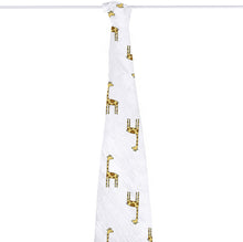 Load image into Gallery viewer, Bamboo Cotton Muslin Swaddle Blanket | Giraffe