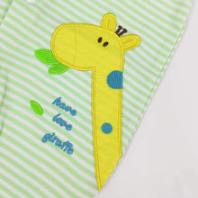Load image into Gallery viewer, Bitsy-Boo Cotton Baby Long Sleeve Romper Greeny