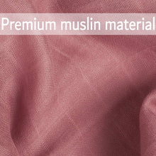 Load image into Gallery viewer, Bamboo Cotton Muslin Swaddle Blanket | Rasberry