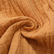 Load image into Gallery viewer, Bamboo Cotton Muslin Swaddle Blanket | Brown