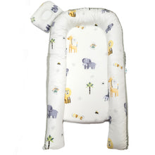 Load image into Gallery viewer, Bitsy Boo Newborn Bed Nest Baby Lounger Kingdom