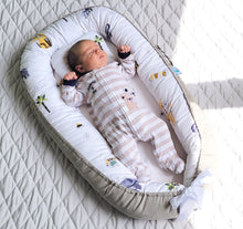 Load image into Gallery viewer, Bitsy Boo Newborn Bed Nest Baby Lounger Kingdom