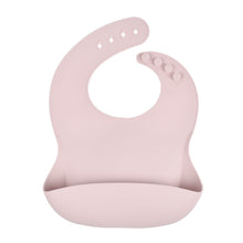 Load image into Gallery viewer, Waterproof Silicone Bucket Baby Bib | Pink