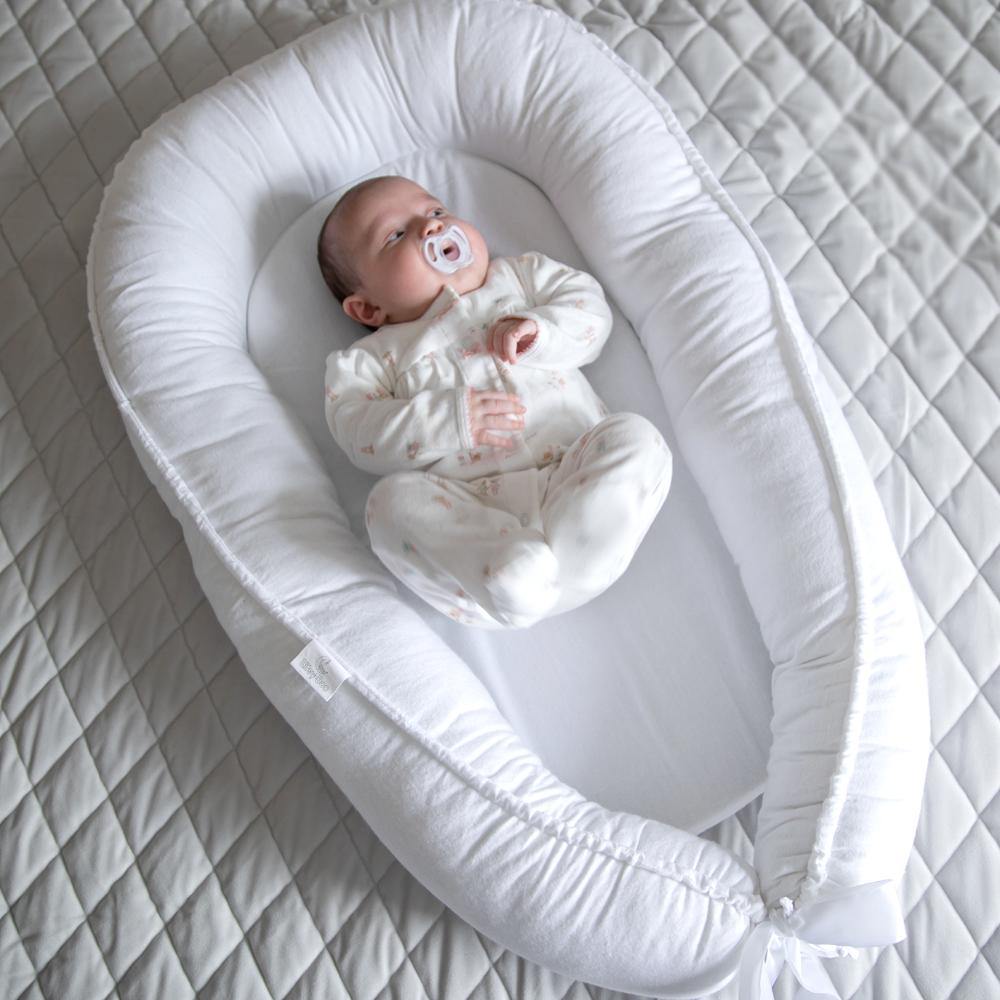 Bitsy Boo Newborn Bed Nest Baby Lounger Snowy – Bitsy-Boo Shop