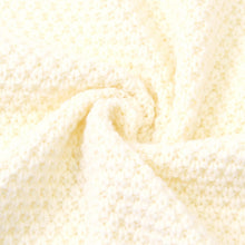 Load image into Gallery viewer, Knitted Baby Wrap Blanket Ivory - Bitsy-Boo Shop
