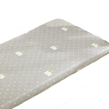 Load image into Gallery viewer, Cotton Crowns Breathable and Hypoallergenic Baby Crib Fitted Sheet
