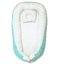 Load image into Gallery viewer, Bitsy-Boo Newborn Bed Nest Baby Lounger Baby Blue
