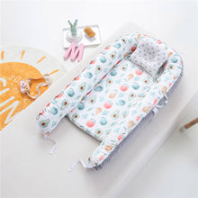 Load image into Gallery viewer, Bitsy-Boo Newborn Bed Nest Baby Lounger Fruits
