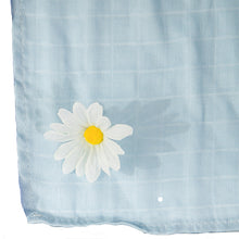 Load image into Gallery viewer, Bitsy-Boo Bamboo Cotton Muslin Swaddle Blanket | Blue
